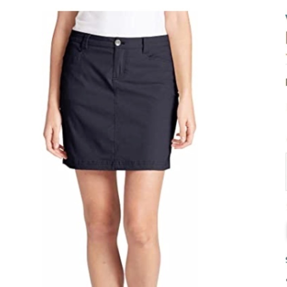 Eddie Bauer Adventurer‎ 2.0 Black Skort Sz. 12 - Picture 1 of 13